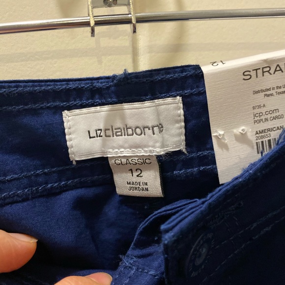 Liz Claiborne Straight Leg Pants Nwt 